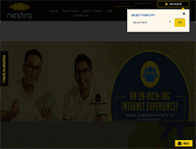 Tablet Screenshot of nextraworld.com